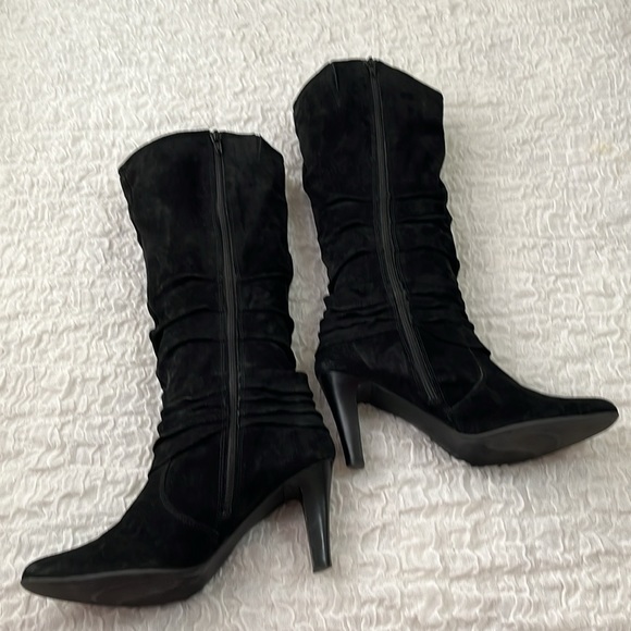 Blake Scott  Logan Suede Boots In Black. Size 8.5 - Picture 5 of 14